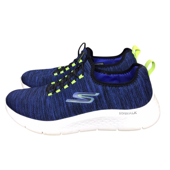 Skechers Men's Blue Go Walk Athletic Shoes 9.5 - Picture 1 of 9
